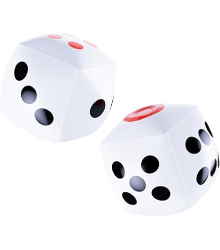 Amazon | ジグ(JiG) コロコロサイコロ ホワイト 縦20×横20×高20cm 7516